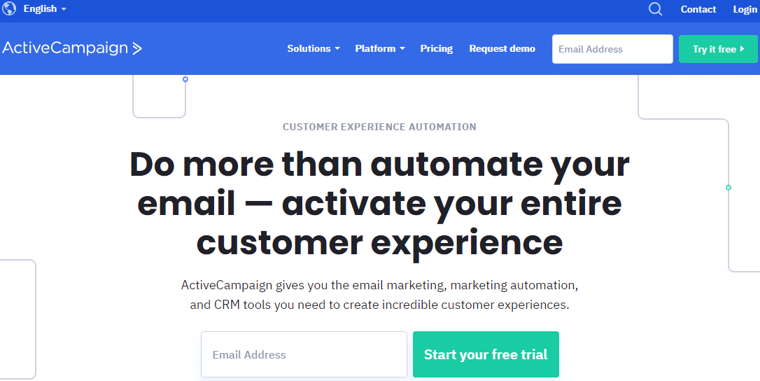 ActiveCampaign Marketing Tool.